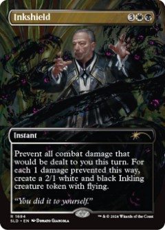 Inkshield Secret Lair Drop - Sheldon's Spellbook Art